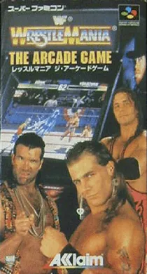 WWF WrestleMania - The Arcade Game (Japan) box cover front